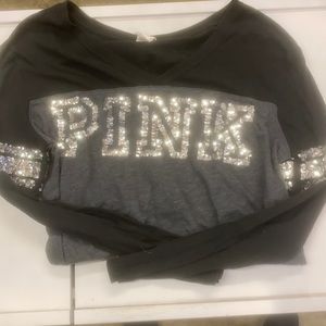 Pink long sleeve size (M)